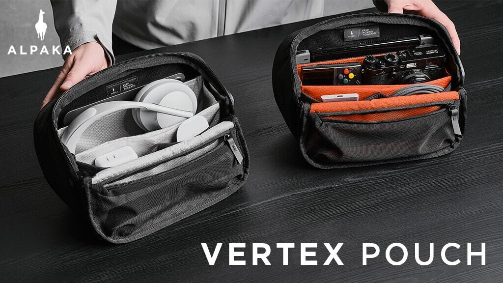 Vertex Pouch: Streamlined Organization for Desk & Beyond